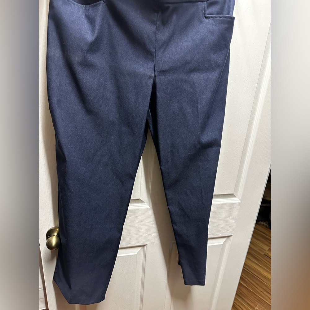Navy Straight Leg DressPants